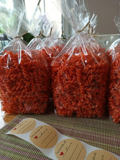 Rote Linsen Pasta