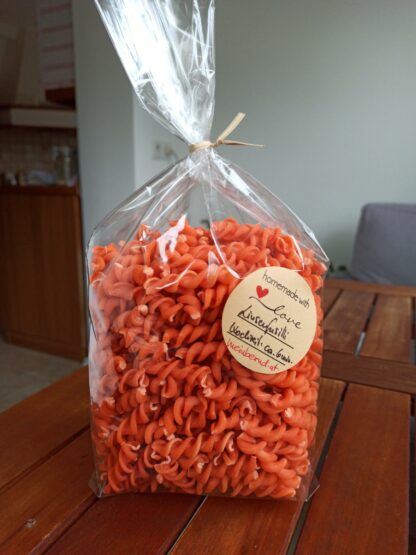 Rote Linsen Pasta