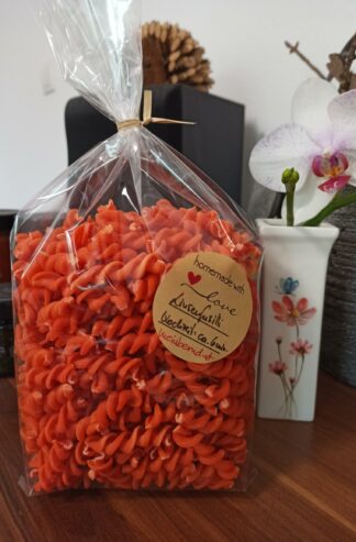 Rote Linsen Pasta